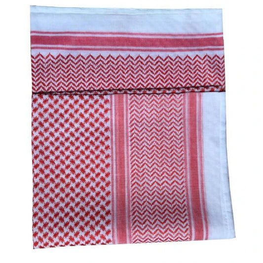 Shemagh Rouge Et Blanc Classique