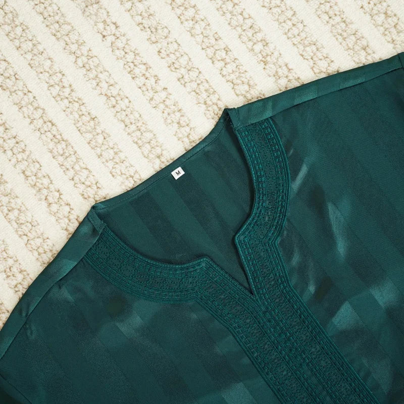 Qamis Maghrébin vert kaki